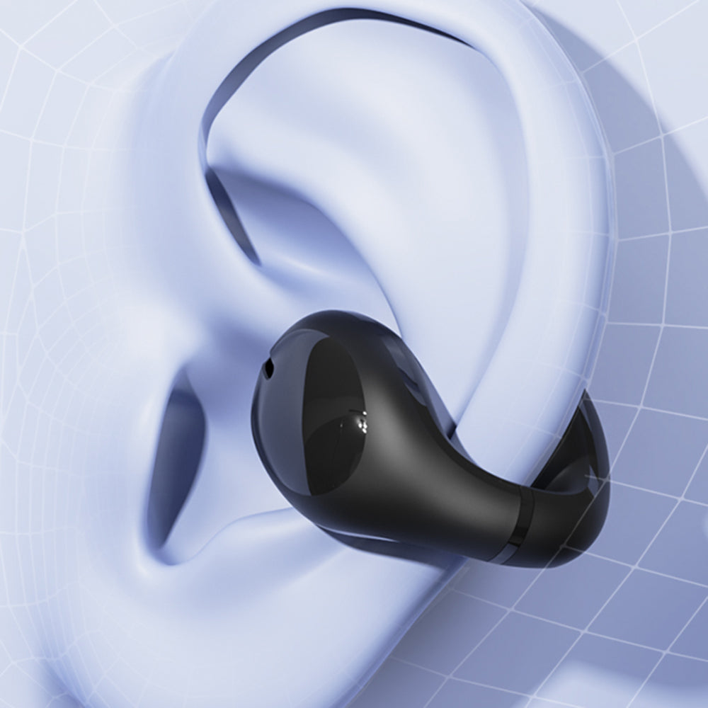 ROCK RAU0764 TWS bezdrátová Bluetooth dotyková sluchátka klip na uši HiFi stereo hudební sluchátka ROCK RAU0764 TWS bezdrátová Bluetooth dotyková sluchátka klip na uši HiFi stereo hudební sluchátka